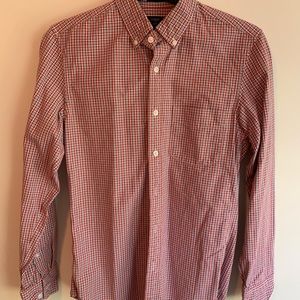 J Crew Red/blue plaid button down